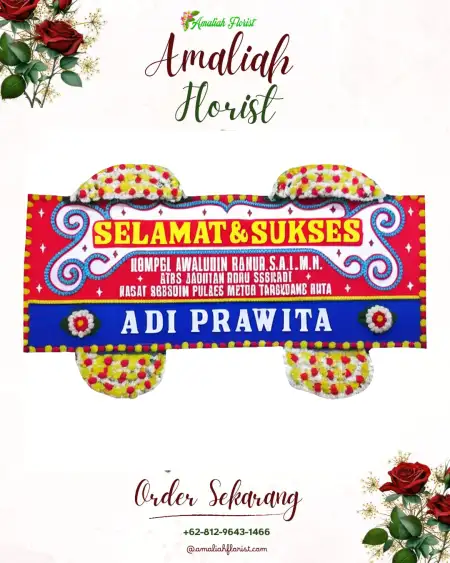 Papan Bunga Ucapan Selamat Wilulang